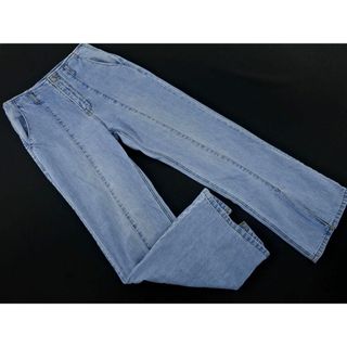 PAGEBOY ページボーイ スリット デニムパンツ size27/青 ■■ レディース