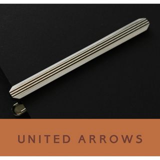 ユナイテッドアローズ(UNITED ARROWS)の4376◆ユナイテッドアローズ◆ネクタイピン◆ガンメタリック◆タイピン～タイバー(ネクタイピン)