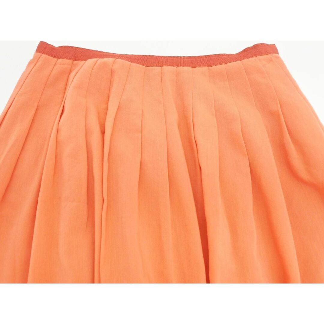 ROPE’(ロペ)のROPE ロペ タック Aライン 台形 スカート size11/オレンジ ■◇ レディース レディースのスカート(ひざ丈スカート)の商品写真