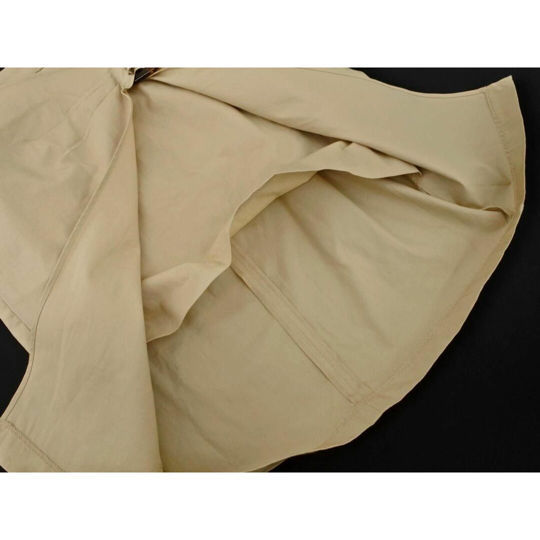 ZARA basic ザラ ベーシック ラップ風 スカート sizeXS/ベージュ ■◇ レディース レディースのスカート(ひざ丈スカート)の商品写真