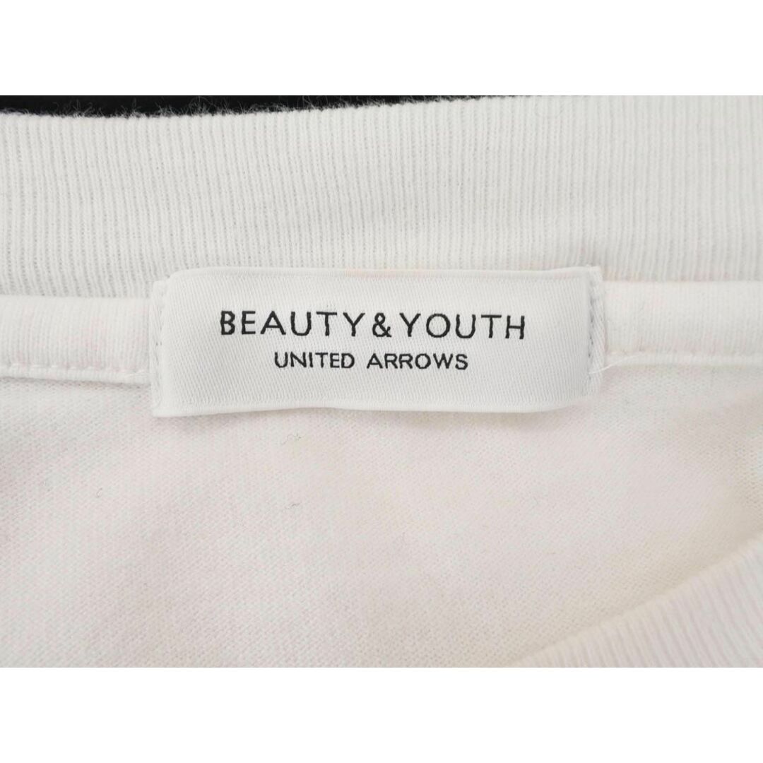 UNITED ARROWS(ユナイテッドアローズ)のBEAUTY & YOUTH ビューティ&ユース ユナイテッドアローズ サイド スリット ツイスト ロング ワンピース 白 ■◇ レディース レディースのワンピース(ロングワンピース/マキシワンピース)の商品写真