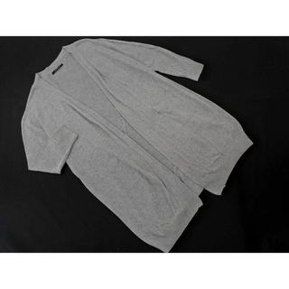 イング(INGNI)のINGNI イング ロング カーディガン sizeM/グレー ■◇ レディース(カーディガン)