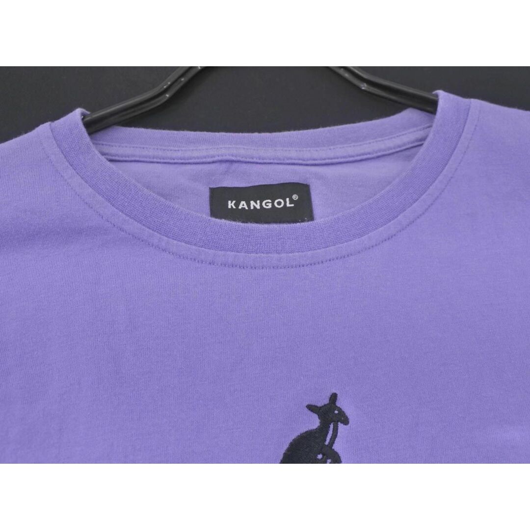 KANGOL(カンゴール)のKANGOL カンゴール ロゴ 長袖 カットソー sizeM/ラベンダー ■◇ メンズ メンズのトップス(Tシャツ/カットソー(七分/長袖))の商品写真