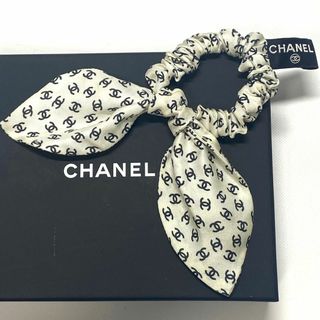 シャネル(CHANEL)のCHANEL シャネル　シュシュ　ヘアゴム　美品(ヘアゴム/シュシュ)