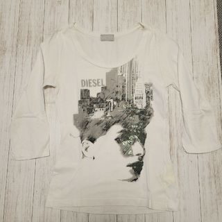 DIESEL - DIESEL　ディーゼル　レディース　Tシャツ　7分丈