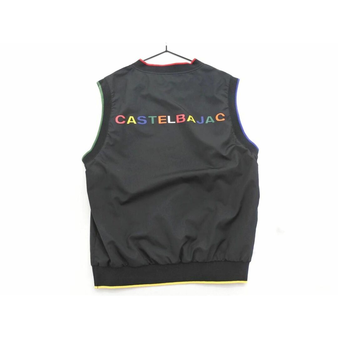 CASTELBAJAC(カステルバジャック)のCASTELBAJAC カステルバジャック ロゴ ベスト size1/黒 ■◇ レディース レディースのトップス(ベスト/ジレ)の商品写真