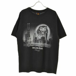 ディズニー(Disney)の【DISNEY】00s THE LION KING CHICAGO 半袖Tシャツ(Tシャツ/カットソー(半袖/袖なし))
