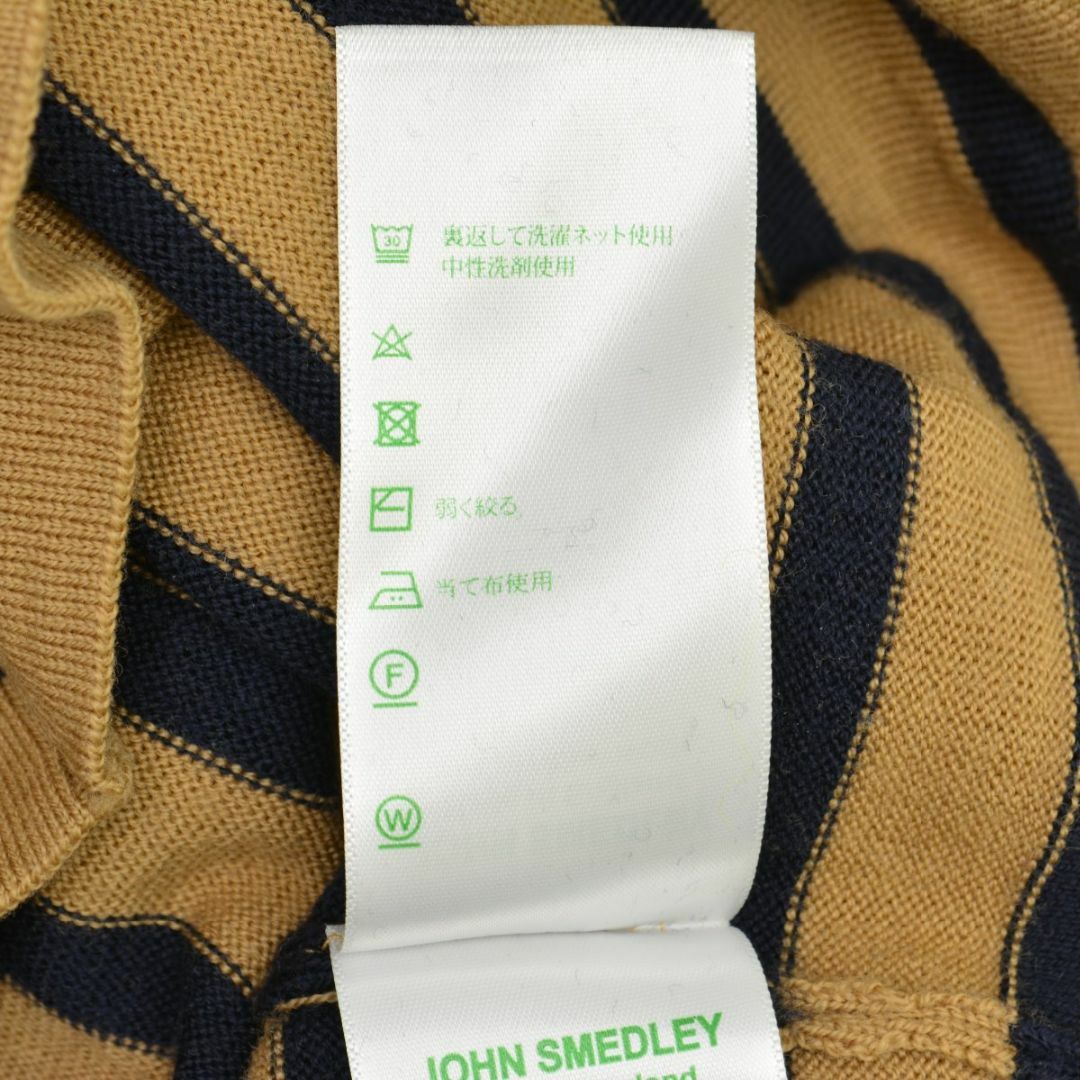 JOHN SMEDLEY(ジョンスメドレー)の【JOHNSMEDLEY】イギリス製 メリノウール長袖ニットセーター レディースのトップス(ニット/セーター)の商品写真