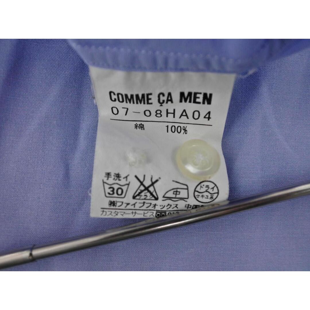 COMME CA MEN(コムサメン)のCOMME CA MEN コムサメン 長袖 シャツ sizeS/青 ■◇ メンズ メンズのトップス(シャツ)の商品写真