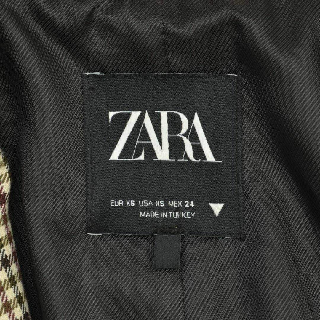 ZARA(ザラ)の【ZARA】グレンチェックテーラードジャケット レディースのジャケット/アウター(テーラードジャケット)の商品写真