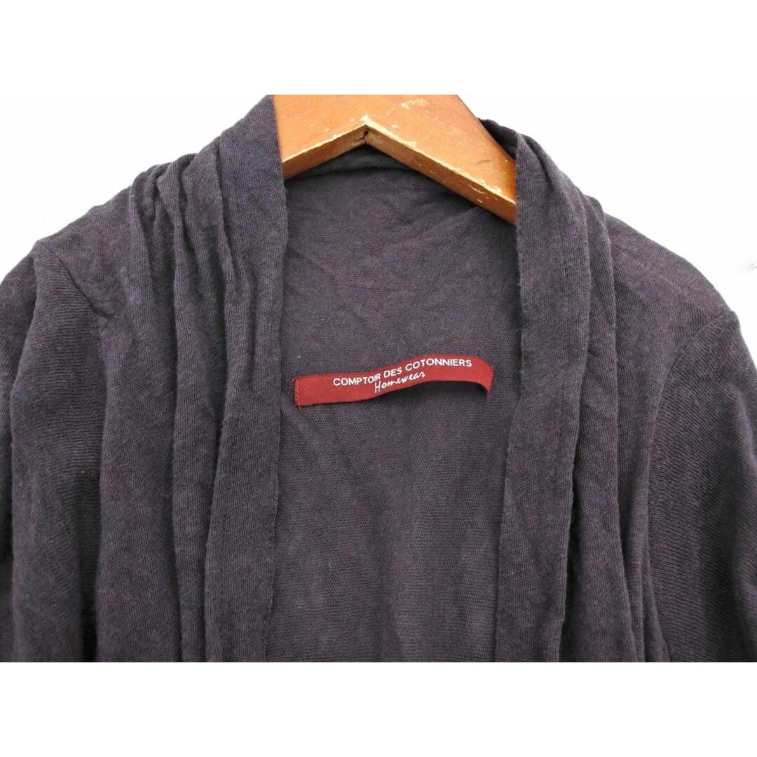 Comptoir des cotonniers(コントワーデコトニエ)のCOMPTOIR DES COTONNIERS コントワーデコトニエ HOMEWEAR ショール カーディガン size1/グレー ■◇ レディース レディースのトップス(カーディガン)の商品写真