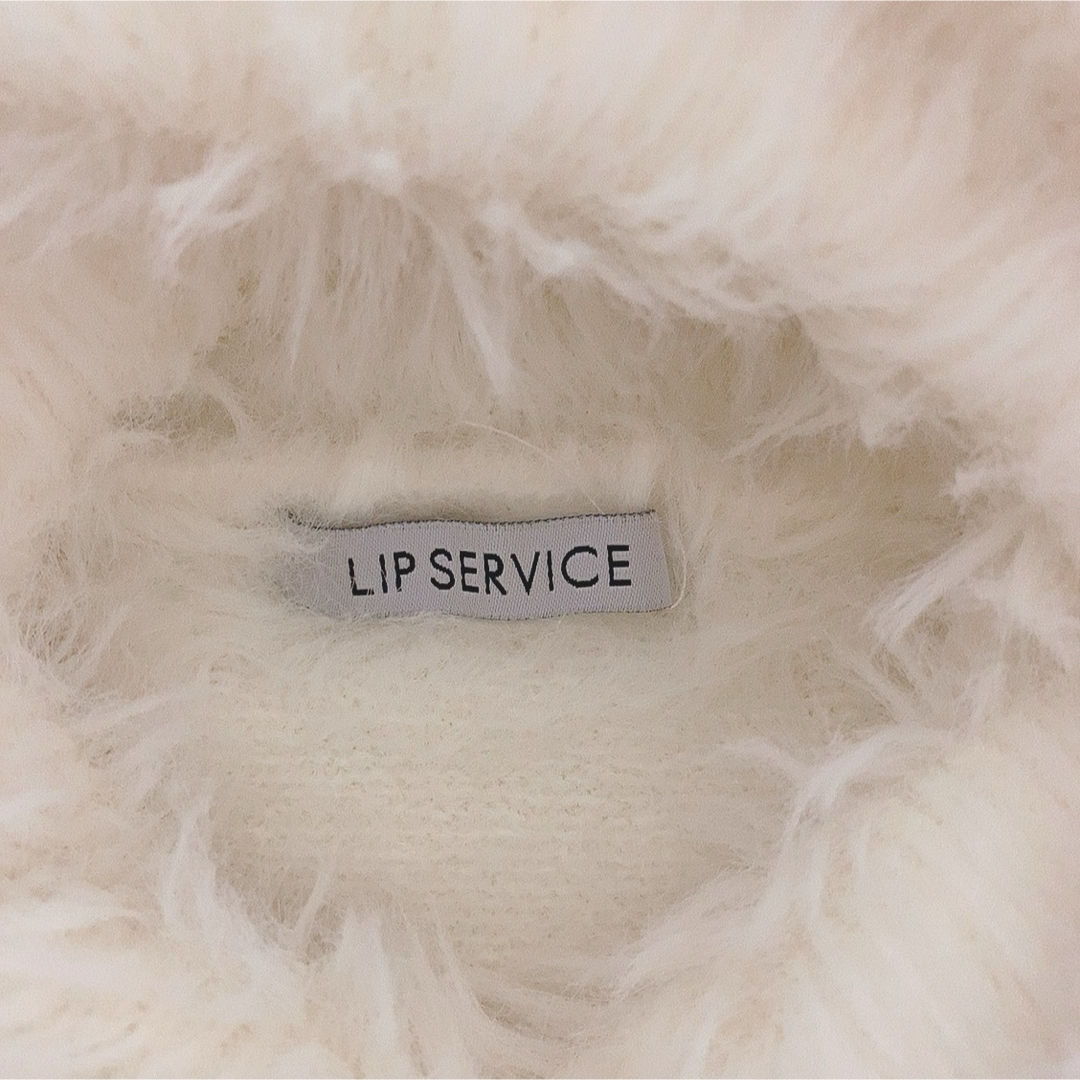 LIP SERVICE(リップサービス)のLIP SERVICE 2wayシャギーニット レディースのトップス(ニット/セーター)の商品写真