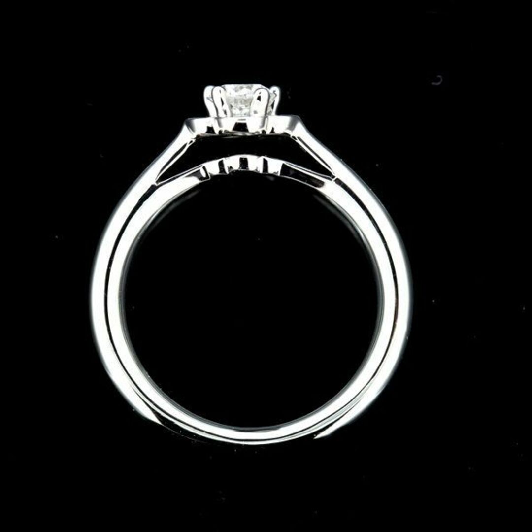 CHANEL(シャネル)のシャネル カメリアコレクション ダイヤモンド 0.26ct E-VVS2-3EX リング #48 Pt950 レディースのアクセサリー(リング(指輪))の商品写真