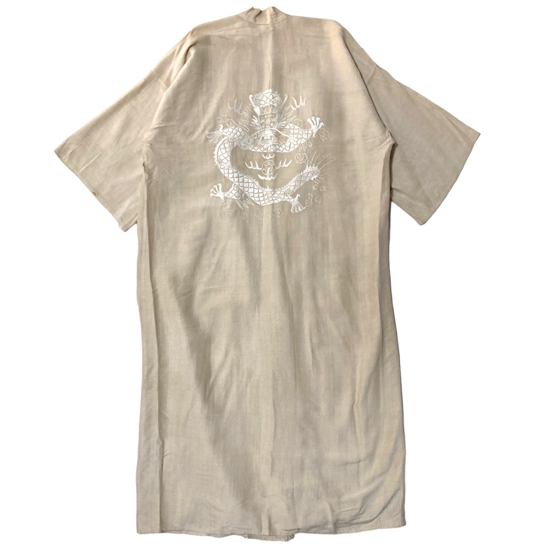 刺繍　ドラゴン　着物　ガウン　チャイナ　ビンテージ メンズのジャケット/アウター(その他)の商品写真