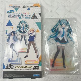 セガ(SEGA)のプロセカ ラッキーくじ vol.4 D賞　アクリルスタンド　アクスタ　初音ミク(その他)