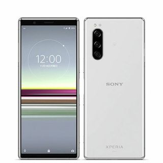 ソニー(SONY)の【中古】 SO-01M Xperia 5 グレー SIMフリー 本体 ドコモ スマホ ソニー エクスぺリア  【送料無料】 so01mgy6mtm(スマートフォン本体)