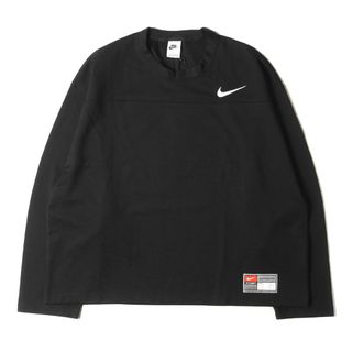 ステューシー(STUSSY)の新品 STUSSY ステューシー サイズ:L 23AW NIKE ナイキ メッシュ ジャージ フットボール トップ Dri-FIT Mesh Jersey ブラック 黒 トップス カットソー コラボ 長袖【メンズ】(Tシャツ/カットソー(七分/長袖))