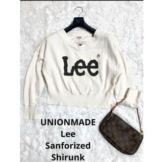 希少 Lee Sanforized リー Vネック グロップド丈 スウェット