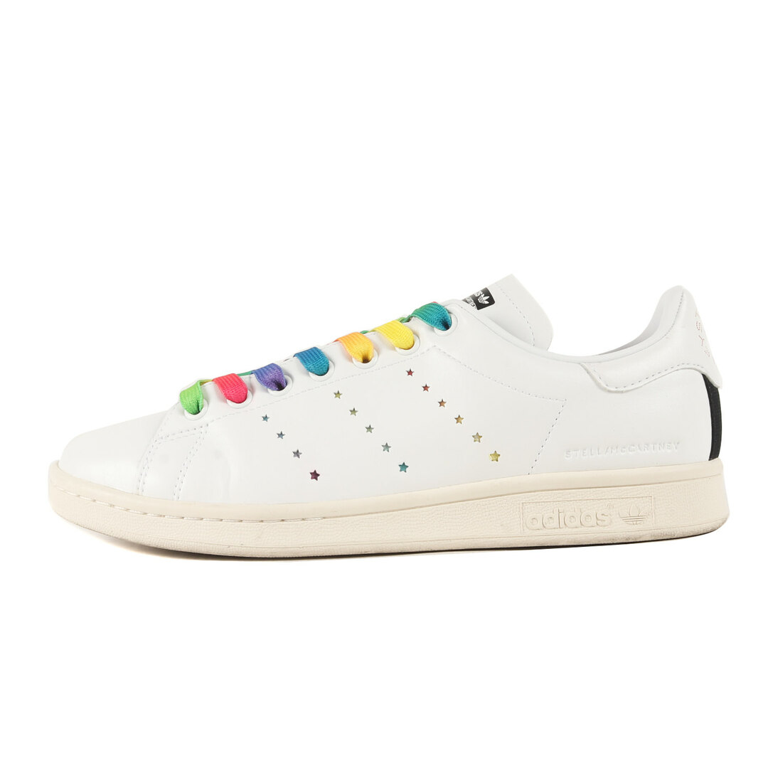 adidas(アディダス)の美品 adidas アディダス サイズ:26.5cm 19AW Stella Mccartney STAN SMITH (FW6875) ステラマッカートニー スタンスミス ホワイト 白 US8.5 ローカット スニーカー コラボ シューズ 靴【メンズ】【中古】 メンズの靴/シューズ(スニーカー)の商品写真