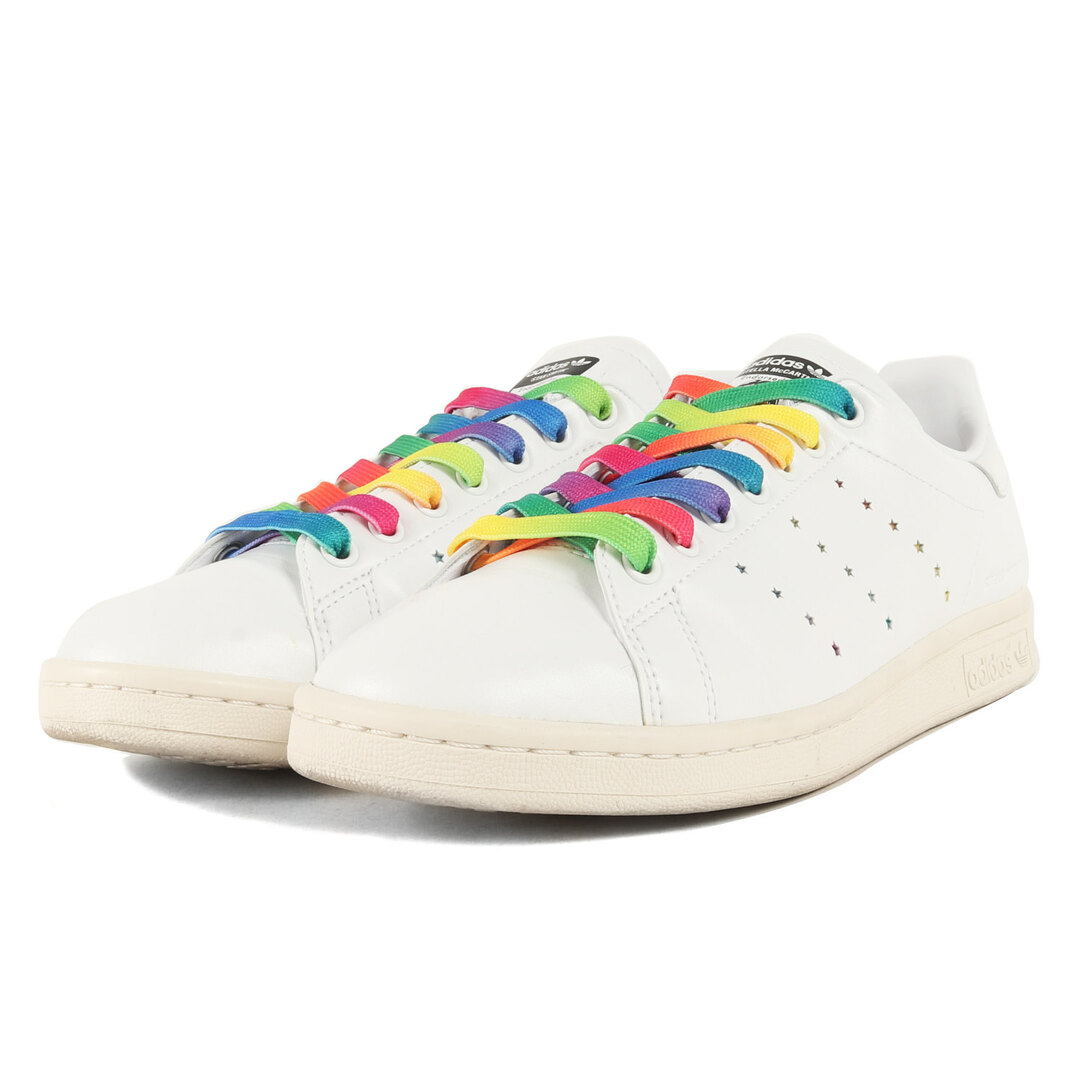 adidas(アディダス)の美品 adidas アディダス サイズ:26.5cm 19AW Stella Mccartney STAN SMITH (FW6875) ステラマッカートニー スタンスミス ホワイト 白 US8.5 ローカット スニーカー コラボ シューズ 靴【メンズ】【中古】 メンズの靴/シューズ(スニーカー)の商品写真