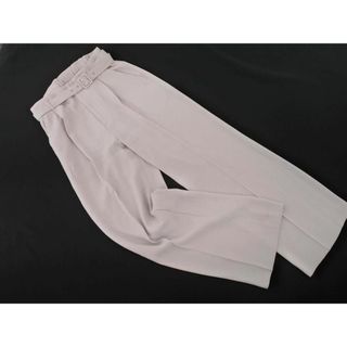 ユナイテッドアローズ(UNITED ARROWS)のgreen label relaxing グリーンレーベルリラクシング ユナイテッドアローズ ウエストベルト ワイド パンツ size36/グレー ■◇ レディース(その他)