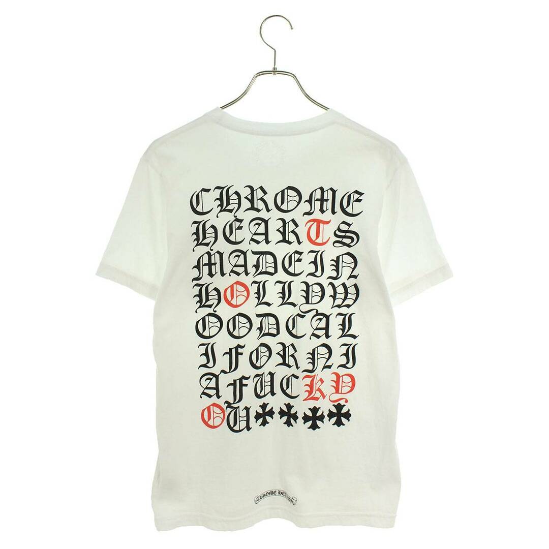 クロムハーツ  CH T-SHRT/2 ロゴバックプリントTシャツ メンズ Mトップス