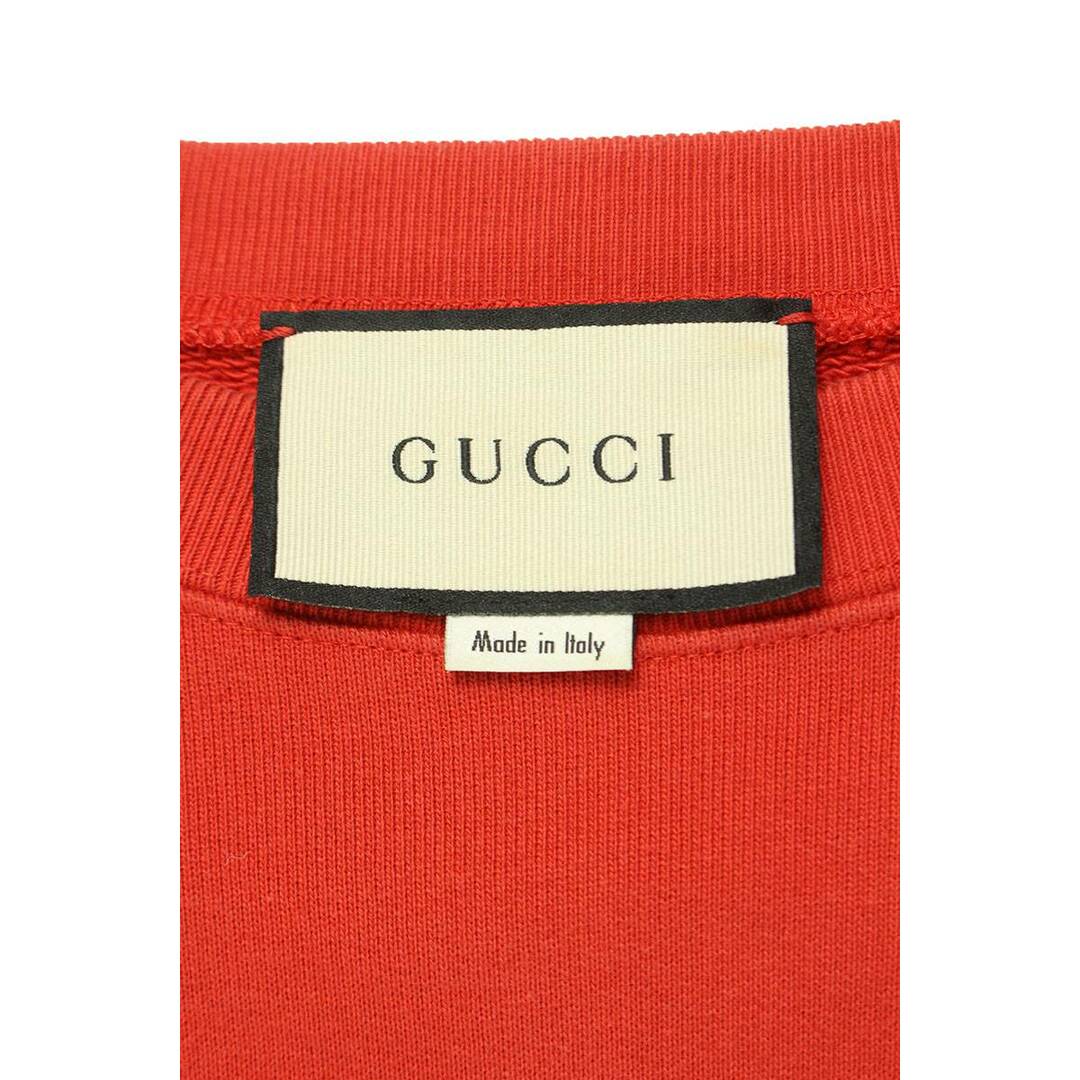 Gucci(グッチ)のグッチ  20SS  599345 XJB1C ロゴクルーネックスウェット メンズ L メンズのトップス(スウェット)の商品写真