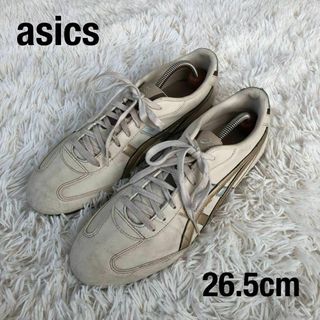 アシックス(asics)のAsicsアシックススニーカー虎TQA034OnitsukaTigerクリーム色(スニーカー)