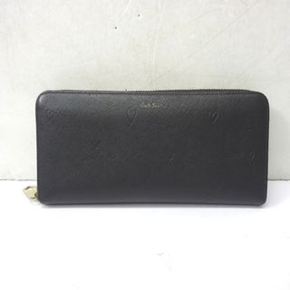 ポールスミス(Paul Smith)のポールスミス 長財布 ラウンドファスナー ブラック Ft601291 中古(財布)