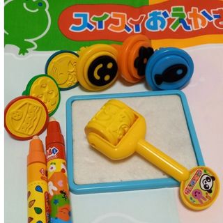 パイロット(PILOT)のすいすいおえかき 別売り ペン&スタンプセット付き(知育玩具)