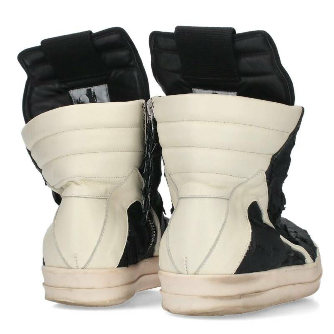 Rick Owens(リックオウエンス)のリックオウエンス  GEOBASKET ジオバスケットピラルクレザーハイカットスニーカー メンズ 44 メンズの靴/シューズ(スニーカー)の商品写真