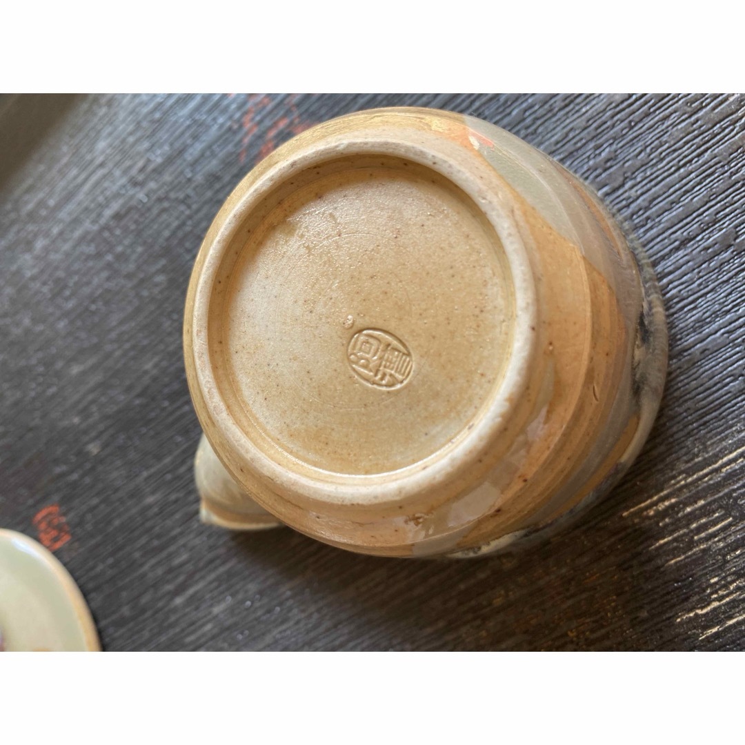 阿槽焼　茶器　セット エンタメ/ホビーの美術品/アンティーク(陶芸)の商品写真
