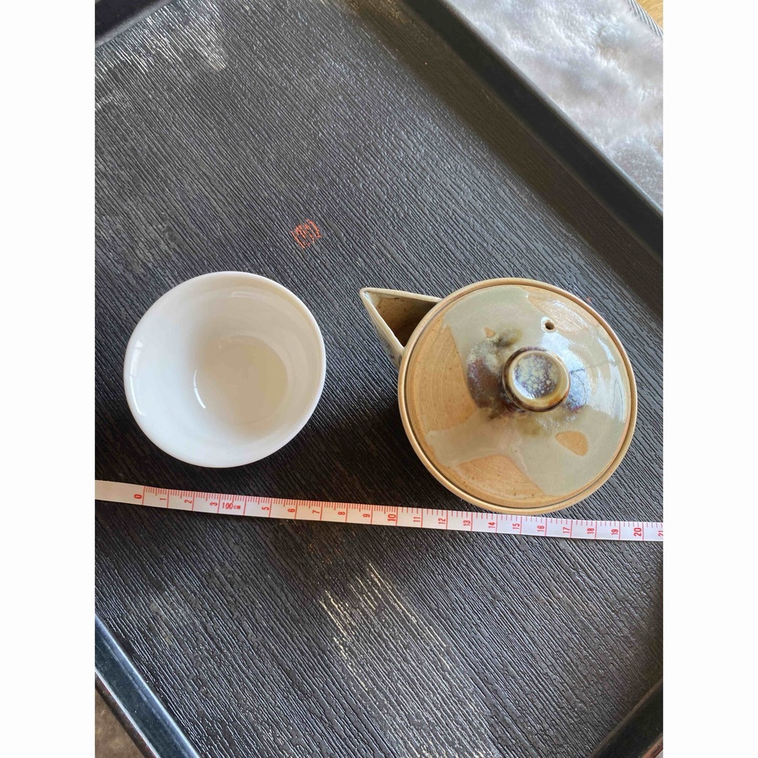 阿槽焼　茶器　セット エンタメ/ホビーの美術品/アンティーク(陶芸)の商品写真