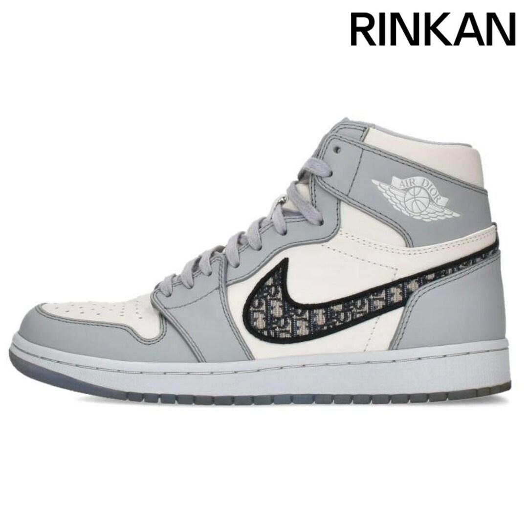 NIKE(ナイキ)のナイキ ×ディオール DIOR  AIR JORDAN 1 HIGH OG DIOR CN8607-002 エアジョーダン1ハイオージーディオールスニーカー メンズ 26.5cm メンズの靴/シューズ(スニーカー)の商品写真