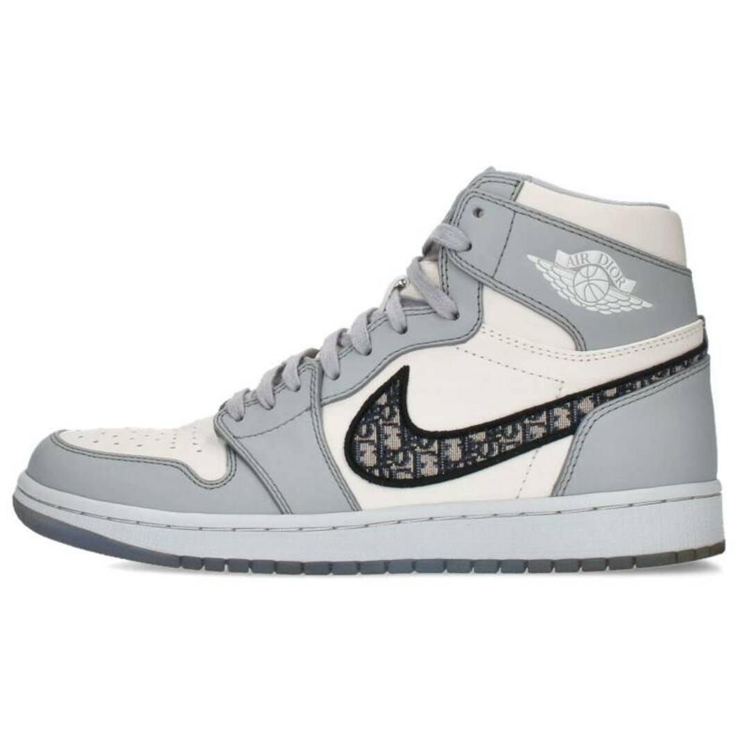 NIKE(ナイキ)のナイキ ×ディオール DIOR  AIR JORDAN 1 HIGH OG DIOR CN8607-002 エアジョーダン1ハイオージーディオールスニーカー メンズ 26.5cm メンズの靴/シューズ(スニーカー)の商品写真