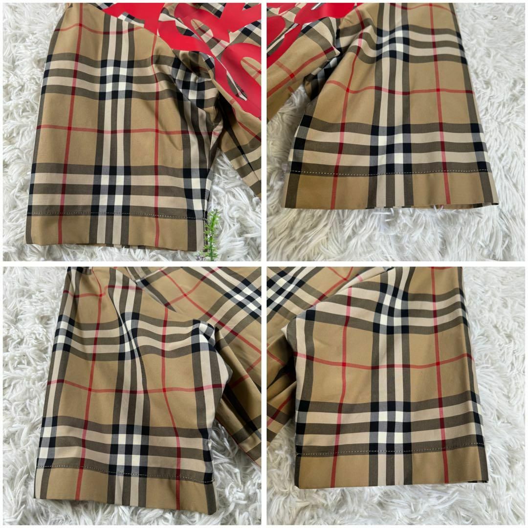 BURBERRY(バーバリー)の未使用 入手困難 BURBERRY ハーフジップシャツ Sサイズ 22SS メンズのトップス(Tシャツ/カットソー(半袖/袖なし))の商品写真