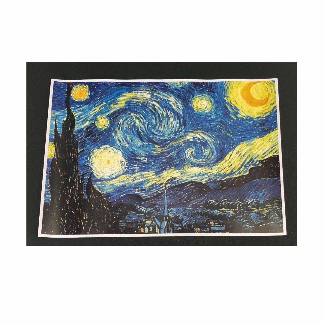 新品 ポスター ゴッホ  The starry night 星月夜 インテリアに エンタメ/ホビーの美術品/アンティーク(絵画/タペストリー)の商品写真