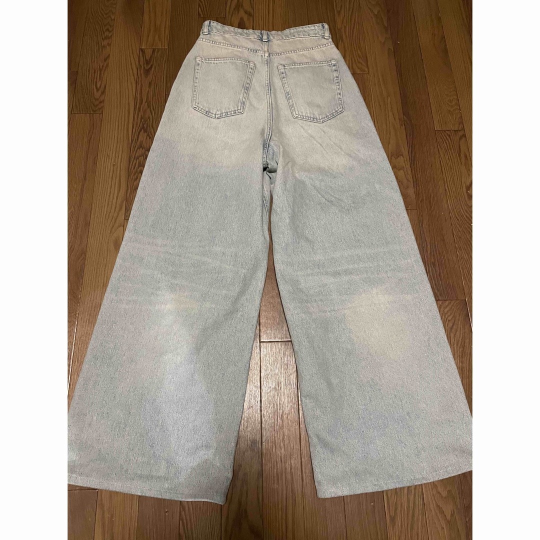 ZARA - ZARA オーバーダイ バギーデニムパンツの通販 by せいや ZARA - ZARA オーバーダイ バギーデニムパンツの通販 by せいや