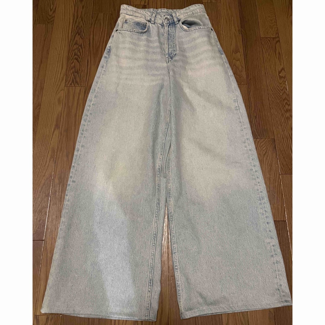 ZARA - ZARA オーバーダイ バギーデニムパンツの通販 by せいや ZARA - ZARA オーバーダイ バギーデニムパンツの通販 by せいや