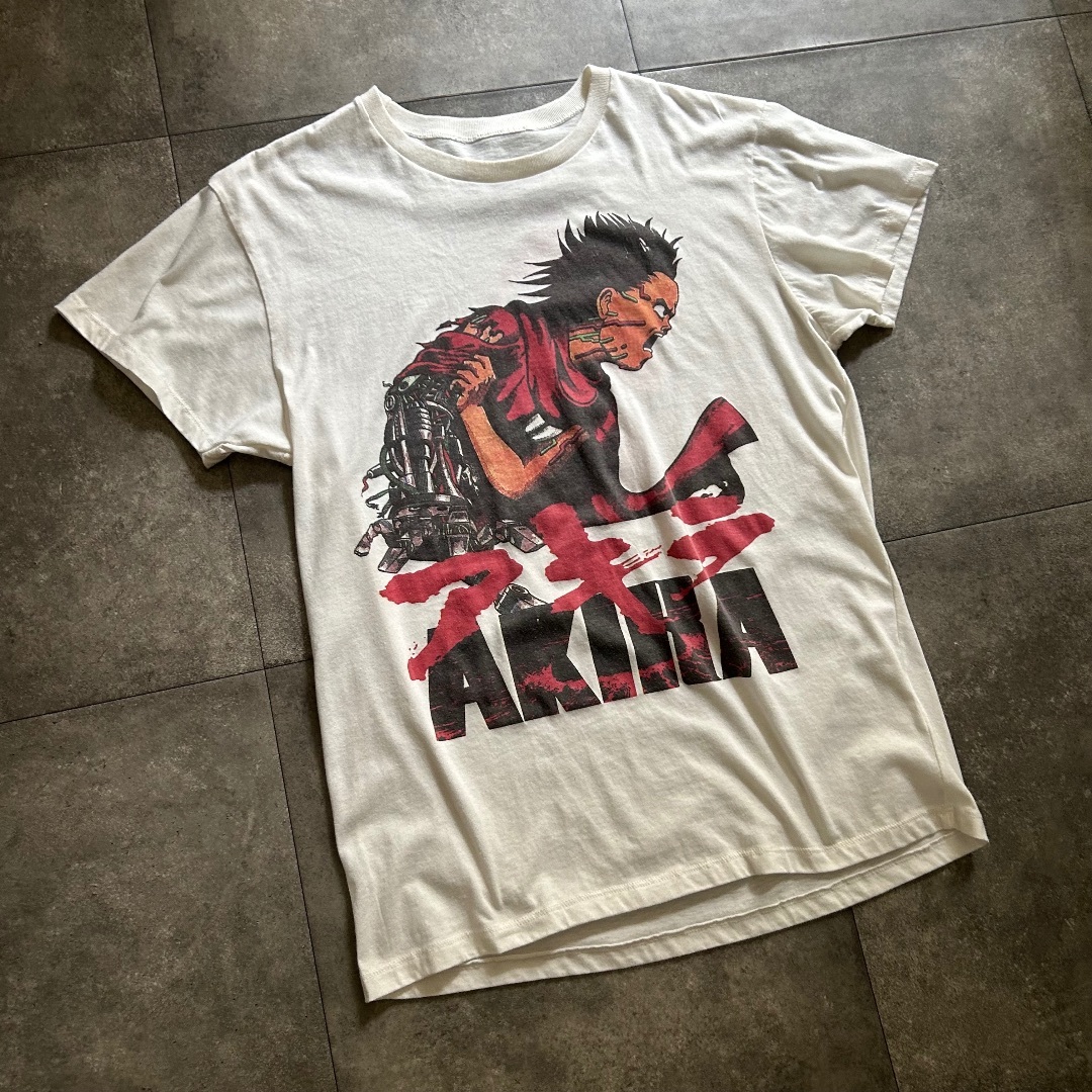 AKIRA アキラ 映画tシャツ/ムービーtシャツ ホワイト L メンズのトップス(Tシャツ/カットソー(半袖/袖なし))の商品写真