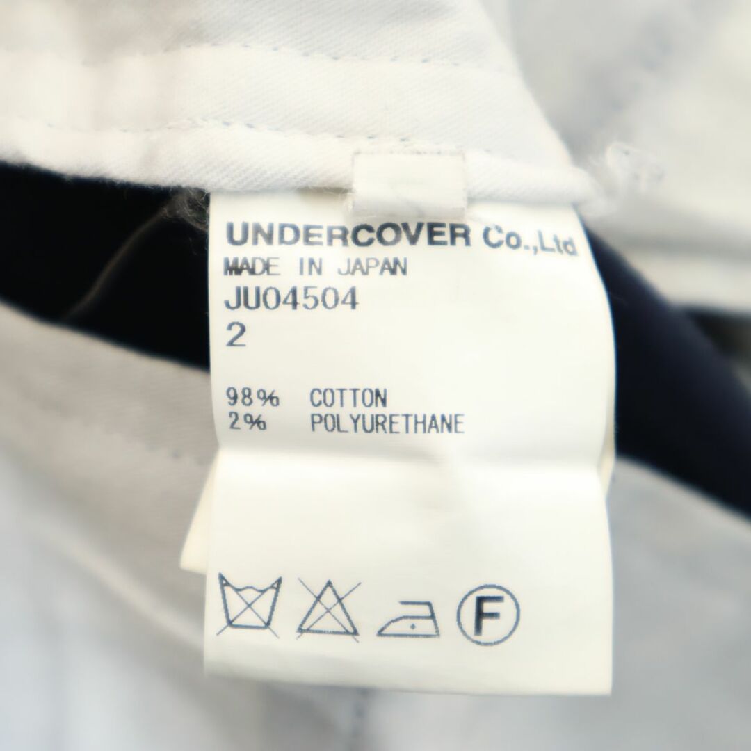 UNDERCOVER(アンダーカバー)のアンダーカバー 日本製 ストレッチパンツ 2 ネイビー UNDERCOVER メンズ 古着 【240321】 メンズのパンツ(その他)の商品写真