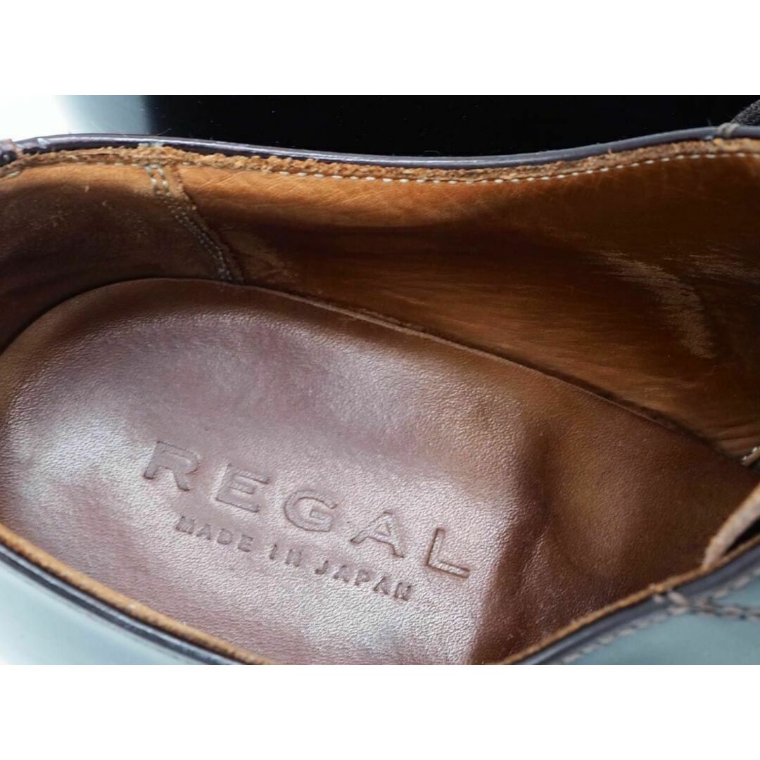 REGAL(リーガル)のREGAL リーガル レザー ドレス シューズ size24.5/茶 ■■ メンズ メンズの靴/シューズ(その他)の商品写真