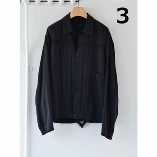 未使用 comoli 24SS シルクネップ TYPE-1ST 3