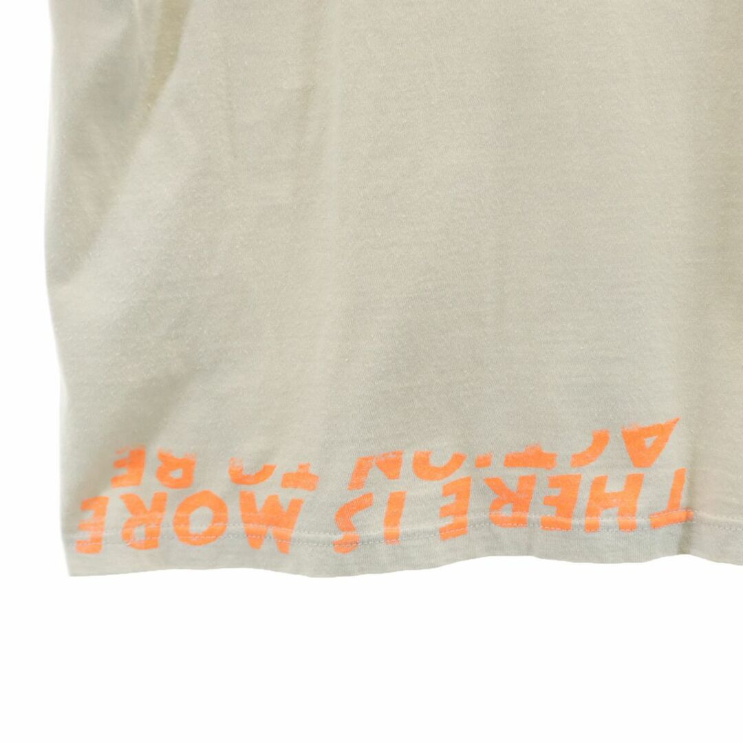 Maison Martin Margiela(マルタンマルジェラ)のマルタンマルジェラ イタリア製 ここのえ期 エイズT プリント 半袖 Vネック Tシャツ グレー系 Martin Margiela メンズ 古着 【240321】 メール便可 メンズのトップス(Tシャツ/カットソー(半袖/袖なし))の商品写真