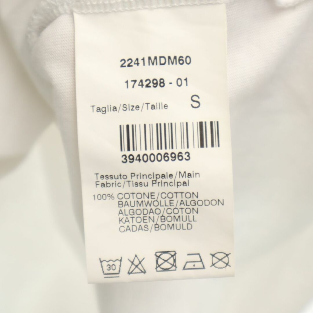 MSGM(エムエスジイエム)のエムエスジーエム イタリア製 半袖 Tシャツ S 白 MSGM レディース 古着 【240321】 メール便可 レディースのトップス(Tシャツ(半袖/袖なし))の商品写真