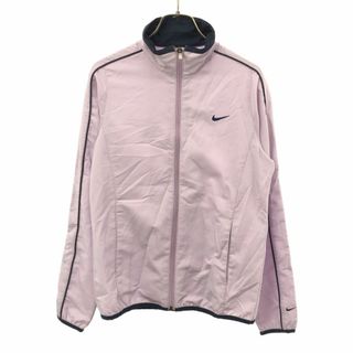 ナイキ(NIKE)のナイキ 長袖 スポーツジャケット S ピンク系 NIKE レディース 古着 【240321】(その他)