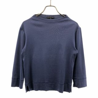 Ralph Lauren - ラルフローレン 日本製 7分袖 Ｔシャツ M ネイビー系 RALPH LAUREN レディース 古着 【240321】 メール便可