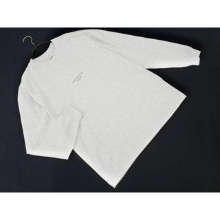 グローバルワーク(GLOBAL WORK)のGLOBAL WORK グローバルワーク プリント カットソー sizeS/グレー ■◇ メンズ(Tシャツ/カットソー(七分/長袖))