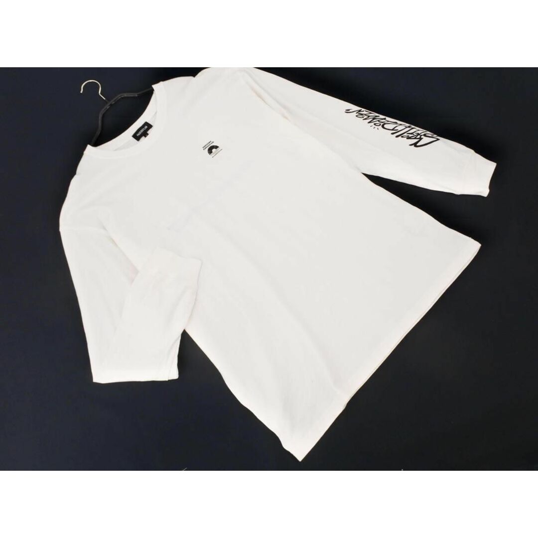 PAGEBOY(ページボーイ)のPAGEBOYLIM ページボーイリム プリント Tシャツ sizeXL/白 ■◇ メンズ メンズのトップス(Tシャツ/カットソー(七分/長袖))の商品写真