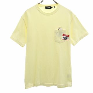 エクストララージ(XLARGE)のエクストララージ 半袖 Tシャツ M イエロー系 XLARGE メンズ 古着 【240321】 メール便可(Tシャツ/カットソー(半袖/袖なし))